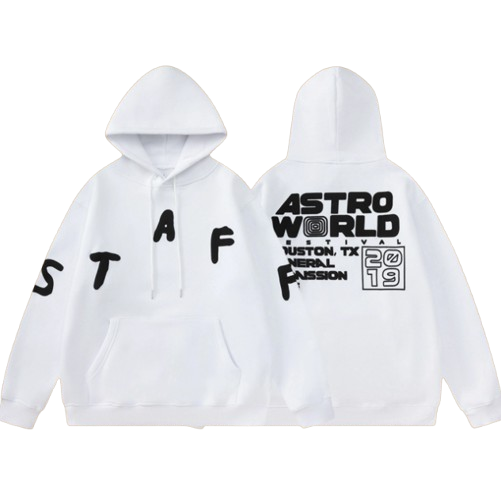 Travis Scott Astrofest 2019 Staff Hoodie "STAFF" (Limited Quantity, Rare)