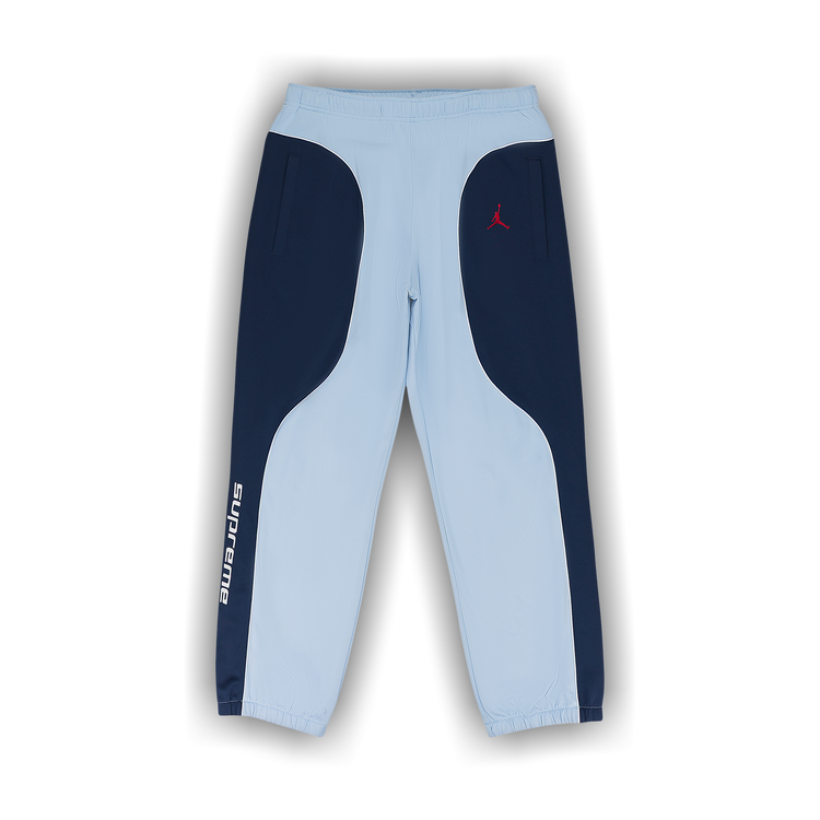 Jordan x Supreme Tracksuit Pants Blue