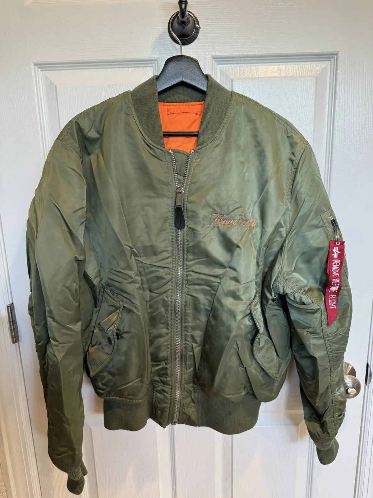 Travis Scott x Alpha Industries VERY RARE 2015  RODEO Bomber Jacket