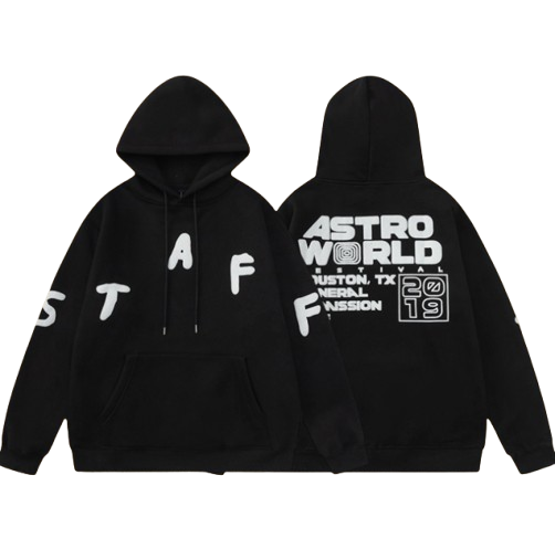 Travis Scott Astrofest 2019 Staff Hoodie "STAFF" (Limited Quantity, Rare)