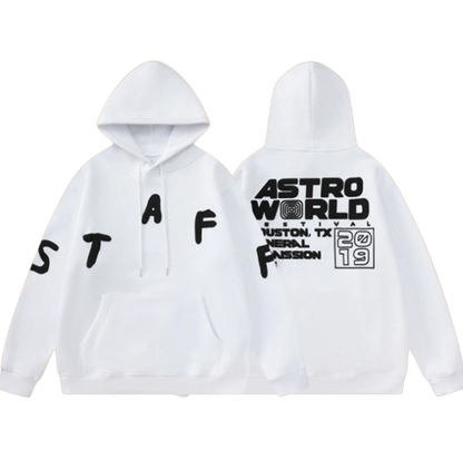 Travis Scott Astrofest 2019 Staff Hoodie "STAFF" (Limited Quantity, Rare)