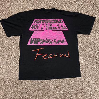 Astroworld 2021 VIP Tee From Houston, Tx Nov 5-6 (From the tragedy)