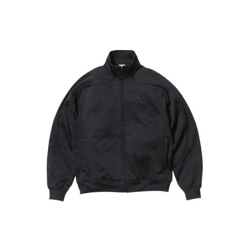 Jordan x Supreme Trickot Track Jacket Black