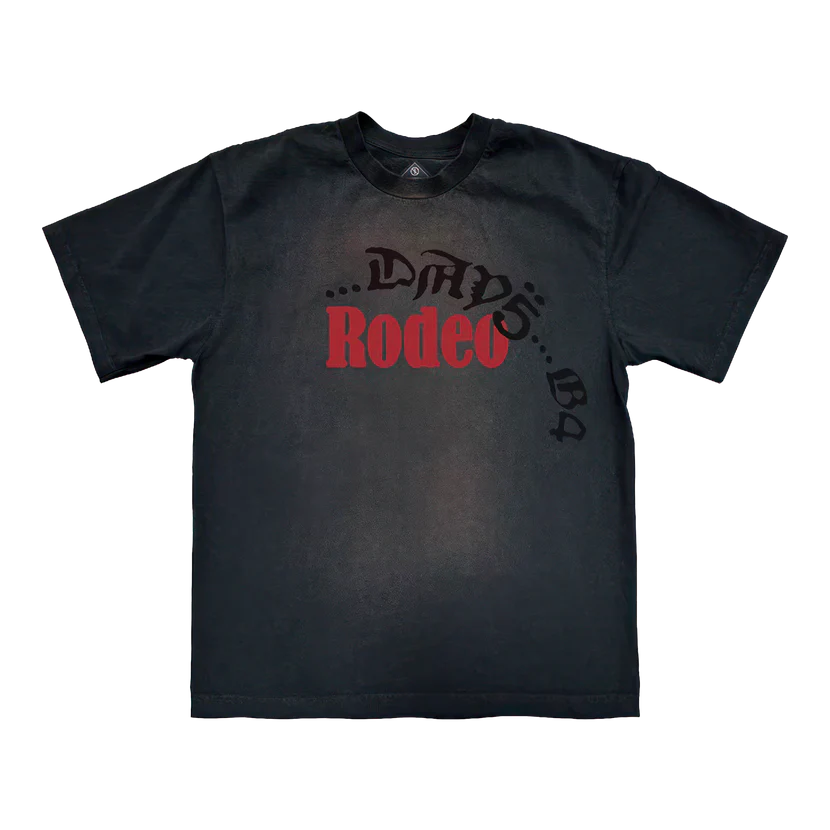 Travis Scott Cactus Jack x Sp5der Days Before Rodeo I Tee Black