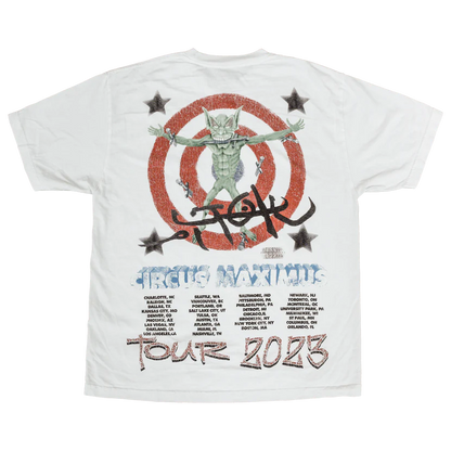 Travis Scott Utopia Circus Maximus '23 Tour III Tee White