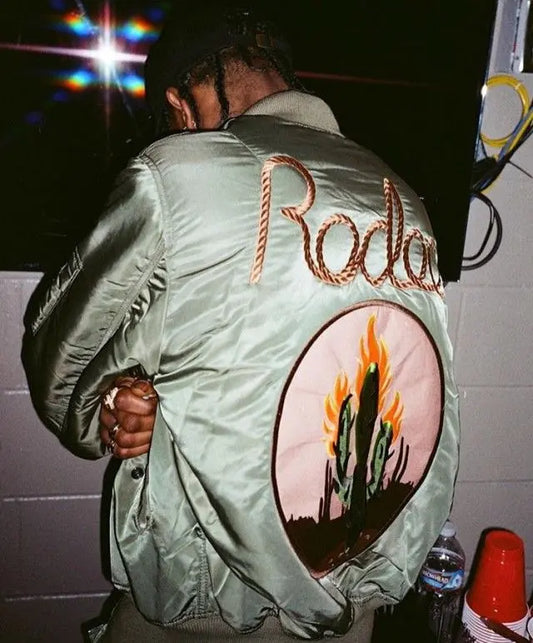 Travis Scott x Alpha Industries VERY RARE 2015  RODEO Bomber Jacket